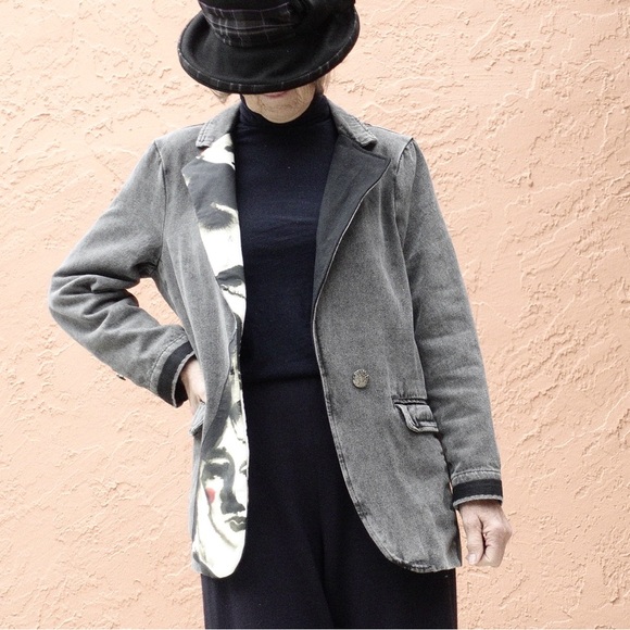 Upcycled Denim Jacket M
Belinda One Off - Picture 2 of 10